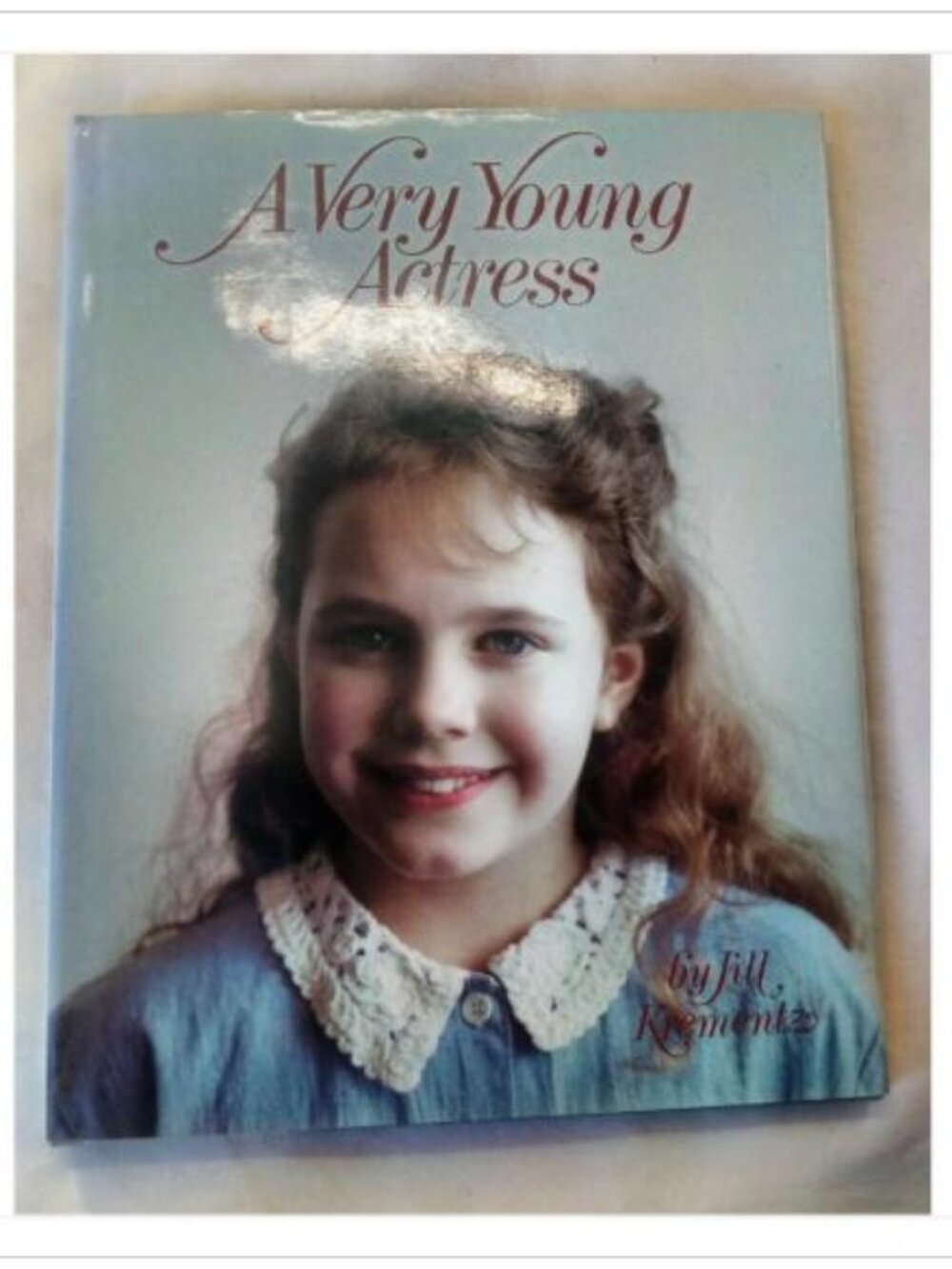 A Very Young Actress Jill Krementz 1991 First Edition Hardcover Book Vintage